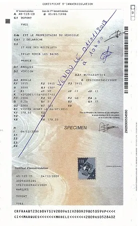 exemple de carte grise barrée